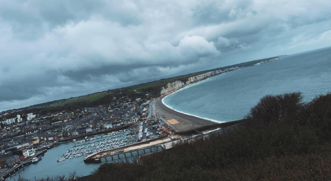 Au Pied Des Falaises Villa Fécamp Exteriör bild