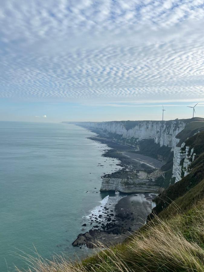 Au Pied Des Falaises Villa Fécamp Exteriör bild